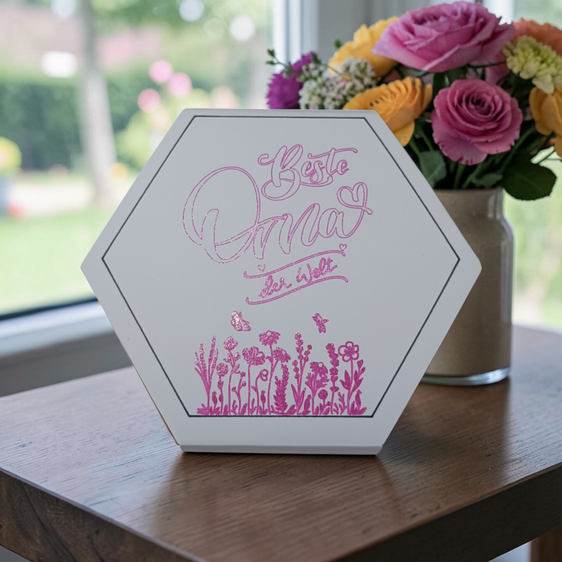 Ferrero Küsschen Banderolen Geburtstag Geschenkidee Geschenkverpackung Geldgeschenk personalisierte Geschenke Oma, Familie