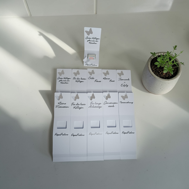 Ferrero Küsschen Banderolen Geburtstag Geschenkidee Geschenkverpackung Geldgeschenk personalisierte Geschenke DIY-Projekte