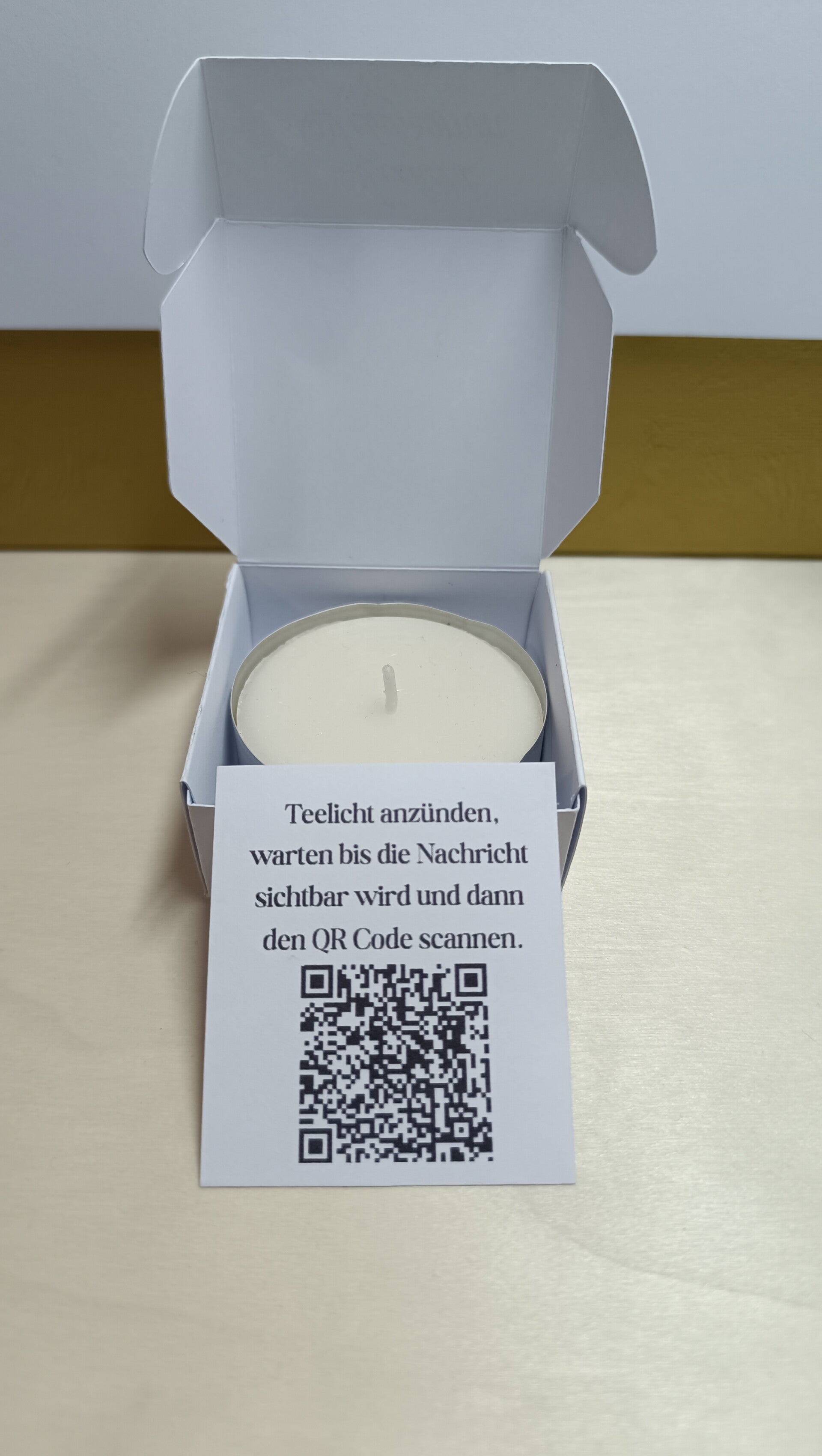 Teelicht mit versteckter Botschaft, Hochzeitseinladung, Teelicht Telegramm, Einladung, Online Einladung, personalisiert, personalisierbar
