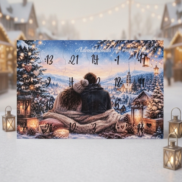 Wertschätzungs-Adventskalender Frau