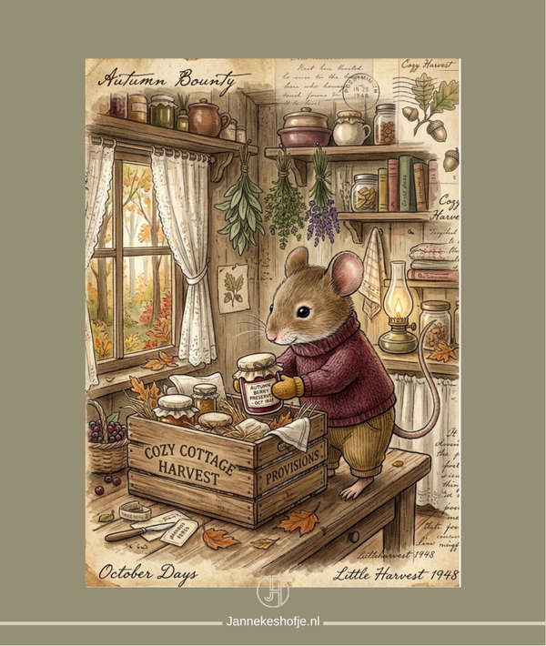Kaart met muis 5