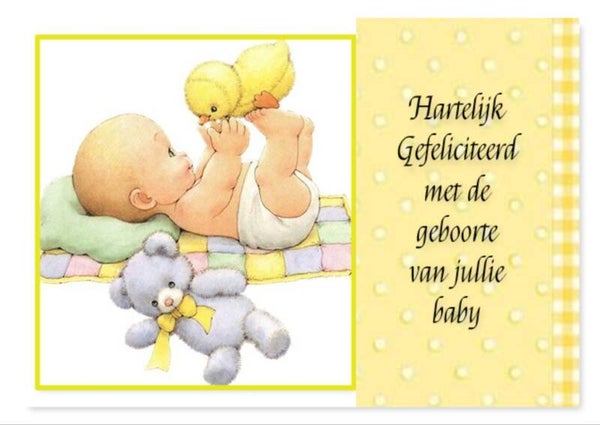 Felicitatie Geboorte 22