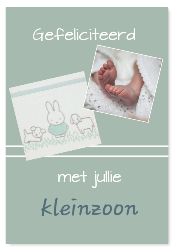 Felicitatie geboorte kleinkind 1