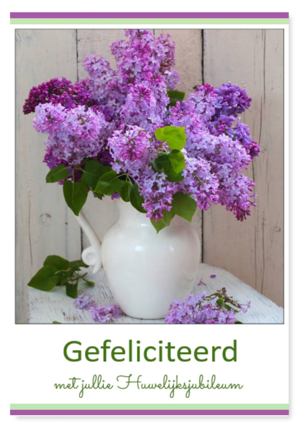 Felicitatie Jubileum 111