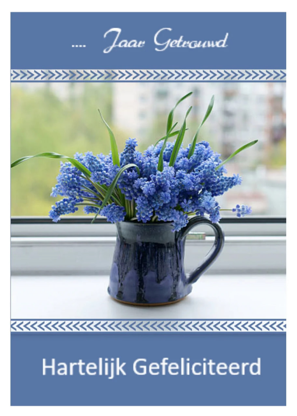 Felicitatie Jubileum 61