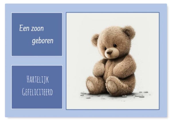 Felicitatie Geboorte 18A