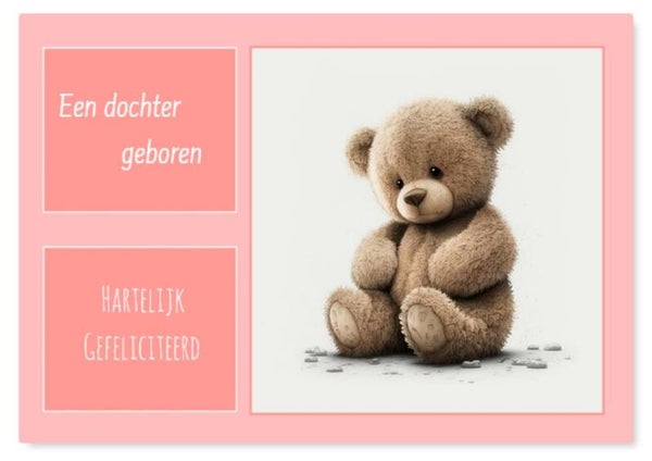 Felicitatie Geboorte 18B