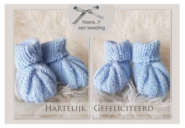 Felicitatie geboorte tweeling 84