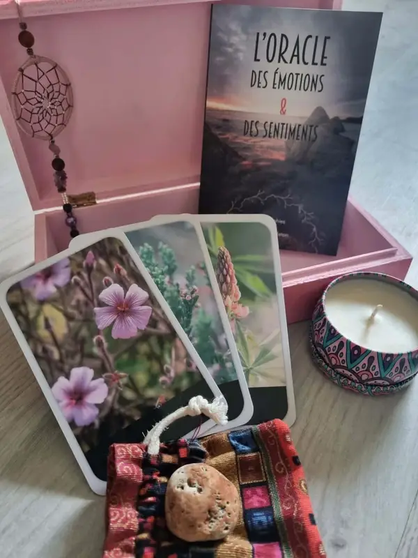 Coffret Divinatoire Artisanal – Oracle complet fait main en France 🔮