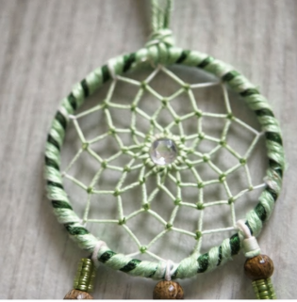 La Plume Lunatique – attrape-rêves bohème agate arbre et pierre de lave