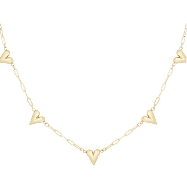 Ketting - hearts
