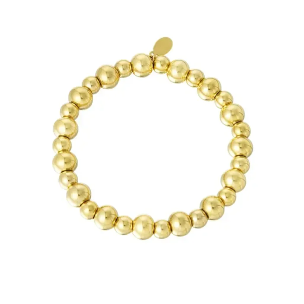 Armbandje - big beads