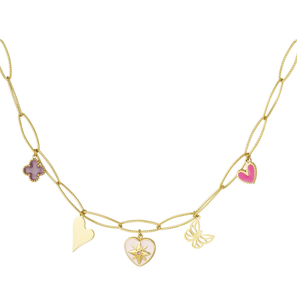 Ketting - lovely butterfly