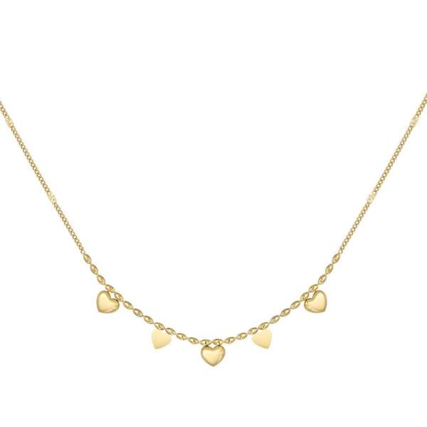 Ketting - tiny hearts