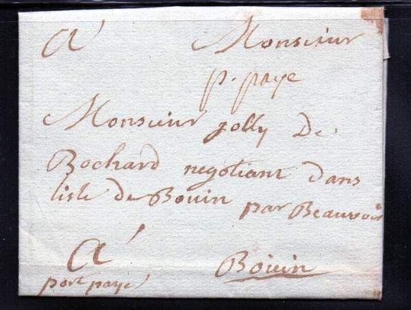 LAC 1778 EN PORT PAYÉ NANTES POUR BOIN