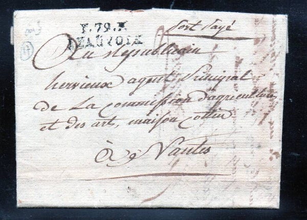 LAC AN 3 EN PORT PAYÉ BEAUVOIR-SUR-MER POUR NANTES