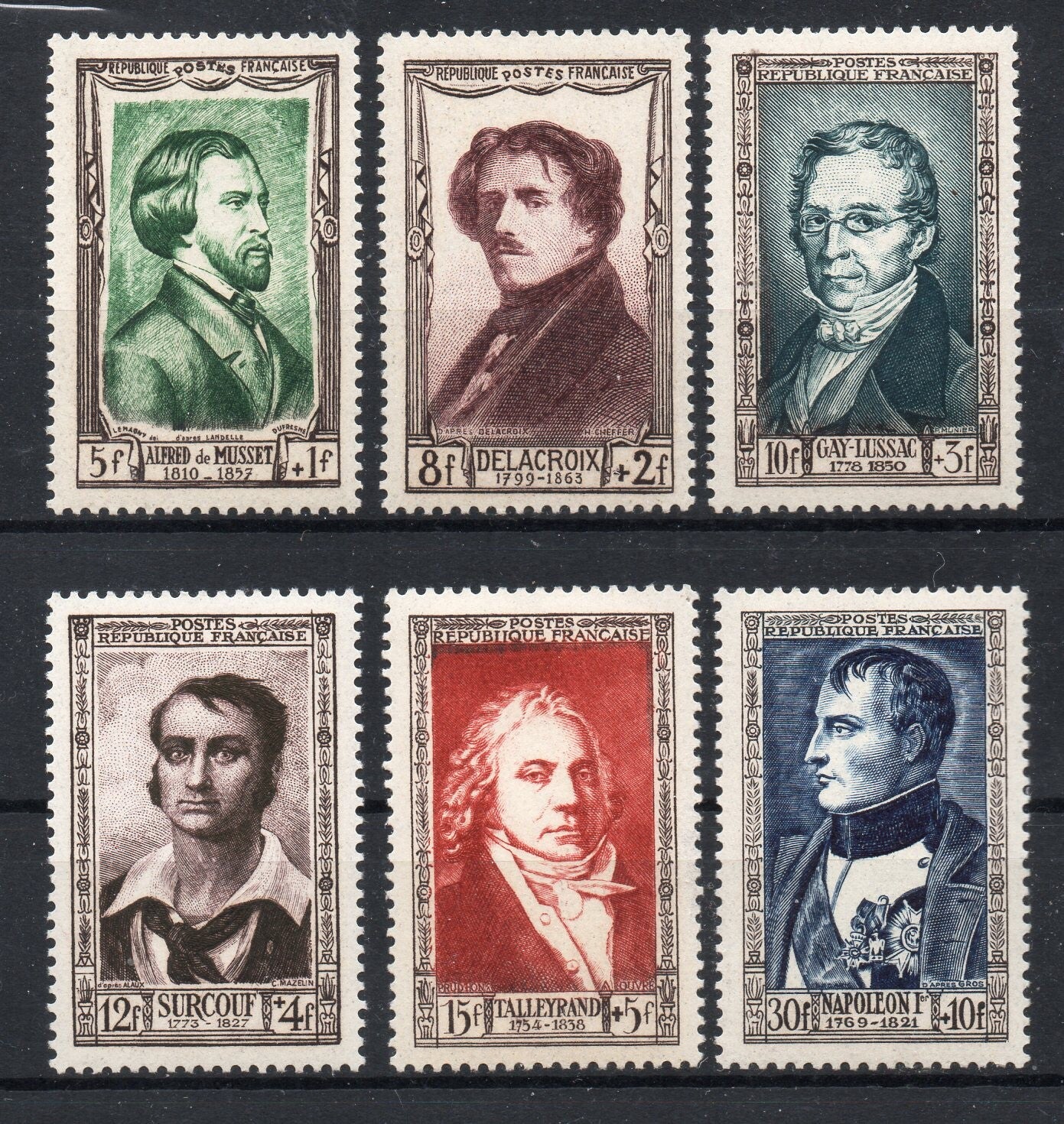 N° 891 à 896 / TIMBRES NEUFS **