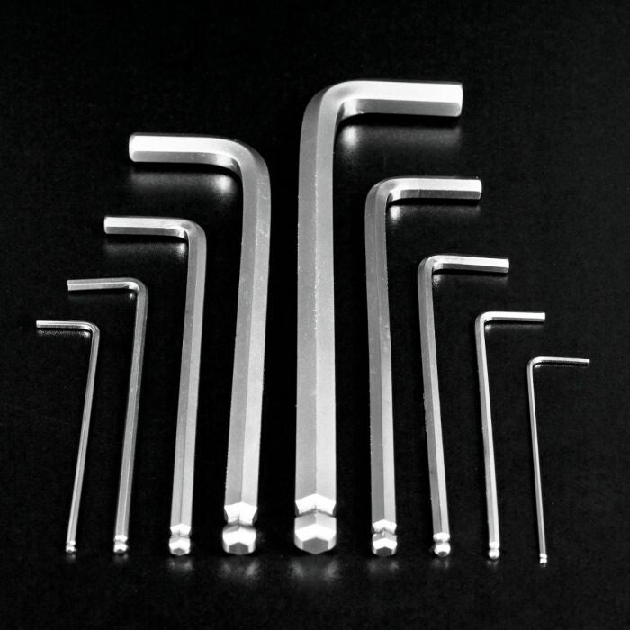 🔧 9 Piece Extra Long Allen Key Set