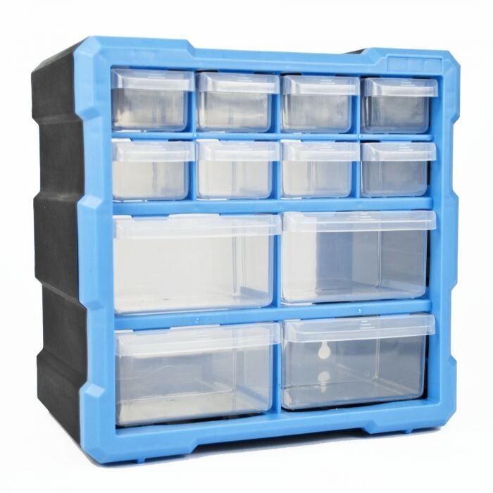 DIY Storage Organiser Unit with 12 Drawers