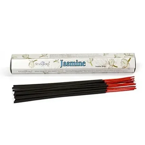 🌼 Jasmine Incense Sticks – Stamford Hexagonal 20 Pack