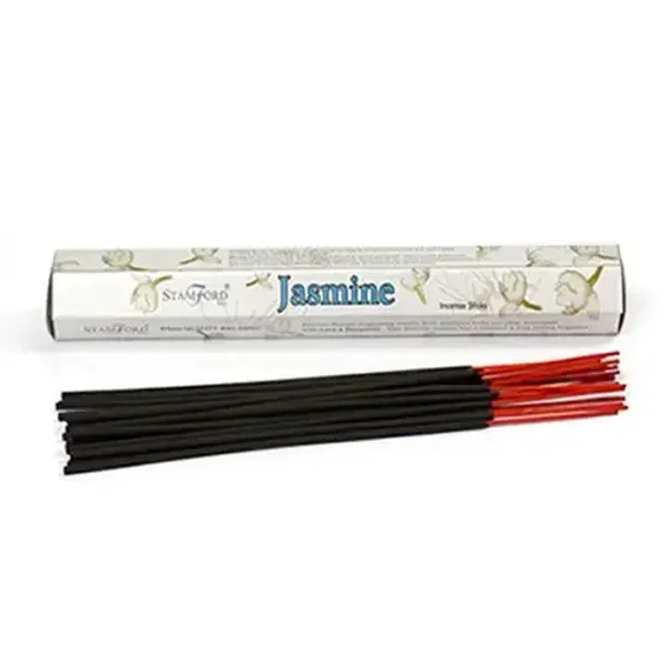 🌼 Jasmine Incense Sticks – Stamford Hexagonal 20 Pack