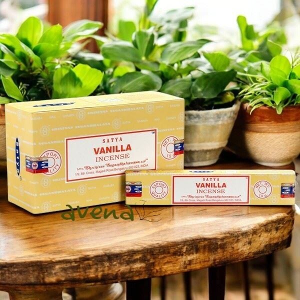 🍦 Vanilla Satya Incense Sticks – 15g Box