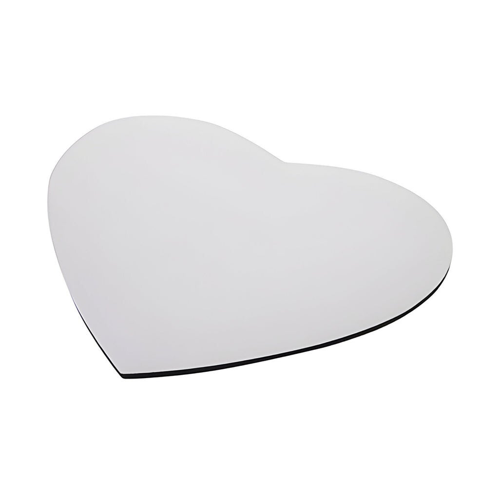 Personalised Custom Heart Mouse Mat – 23cm × 18cm