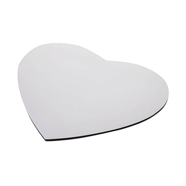 Personalised Custom Heart Mouse Mat – 23cm × 18cm