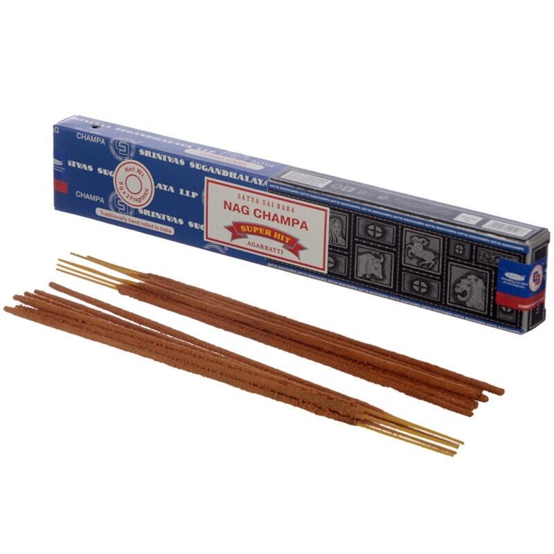 🔥 Super Hit & Nag Champa Satya Incense Sticks – 16g Box
