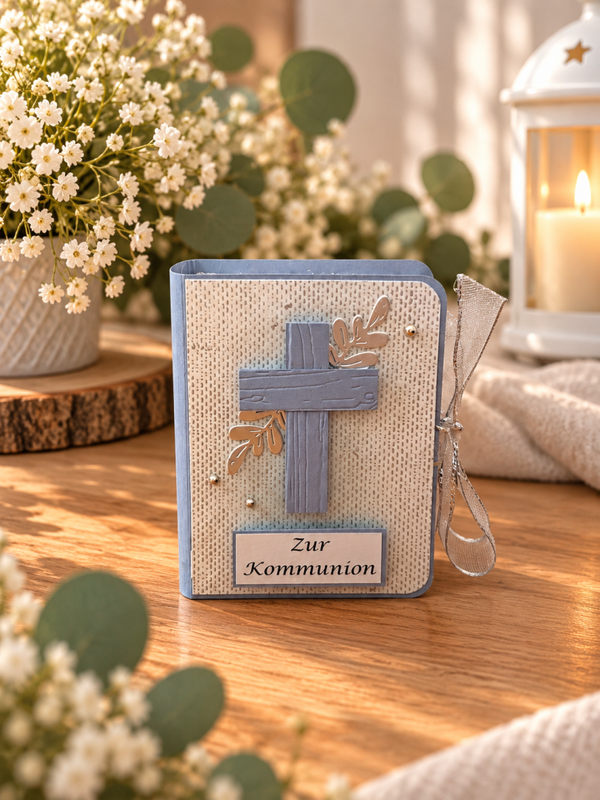 💝 Geldgeschenkkarten zur Taufe & Kommunion