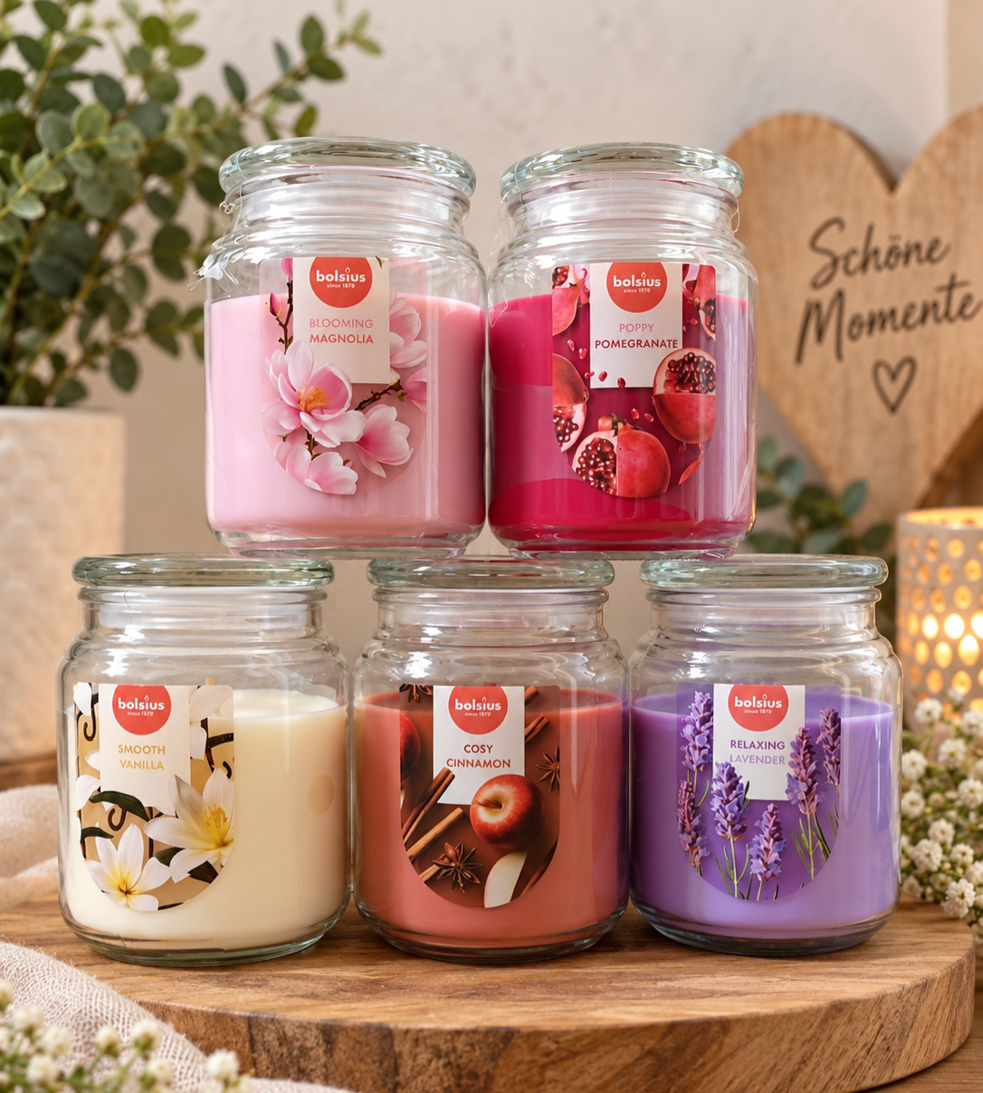 True Scents Duftglas mit Deckel 135/100mm