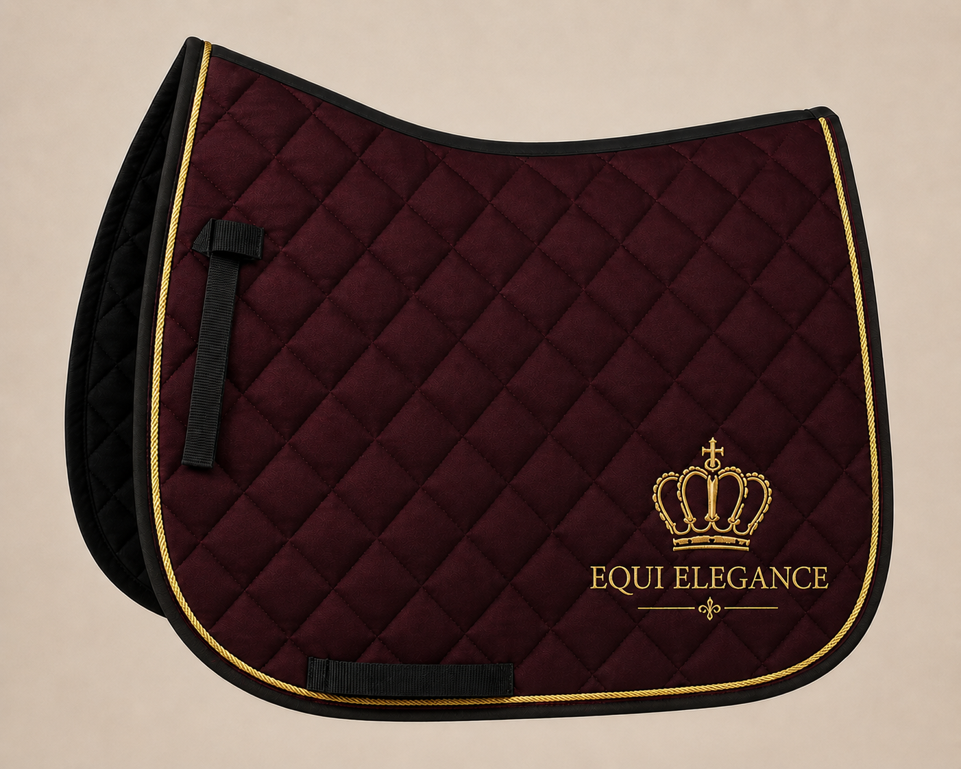 Bordeaux Crown Zadeldekje
