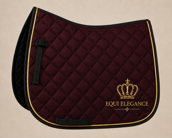 Bordeaux Crown Zadeldekje