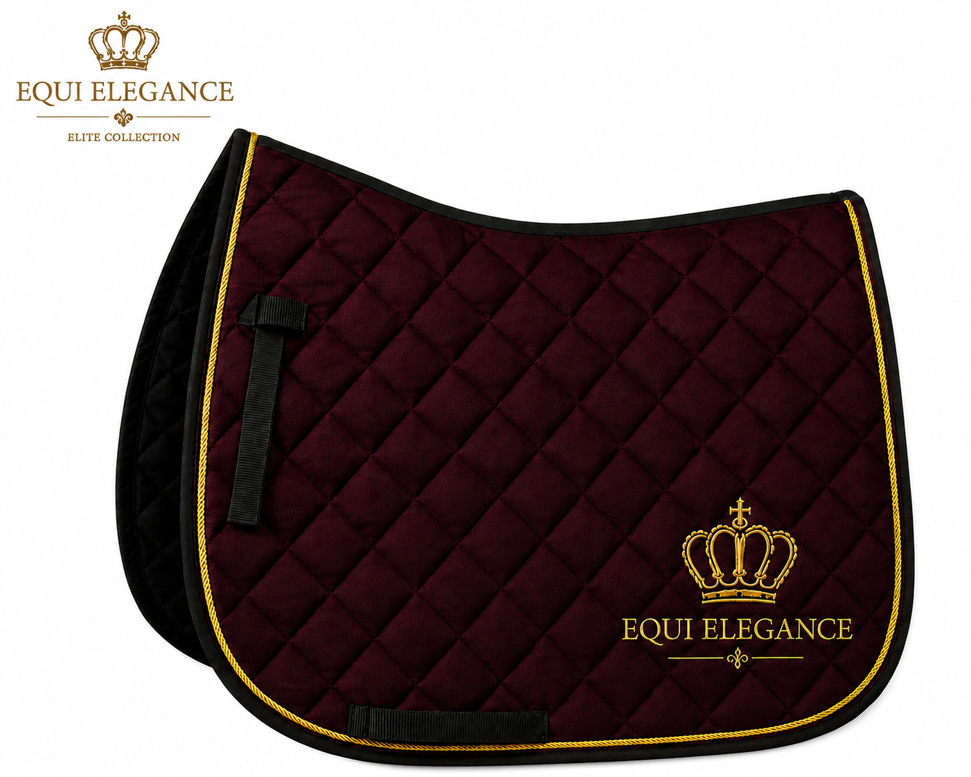 Bordeaux Crown Zadeldekje