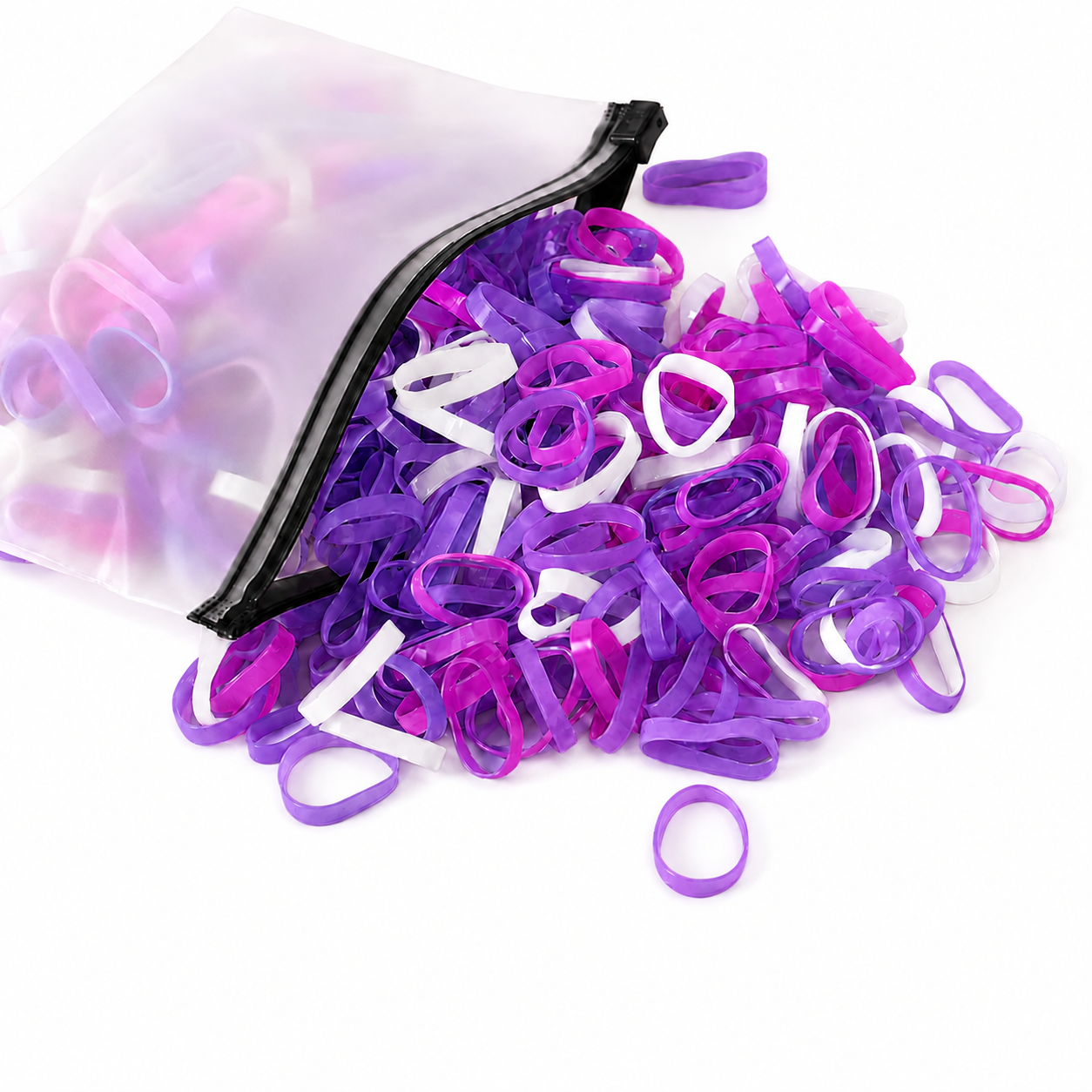 Elastiekjes Purple Mix