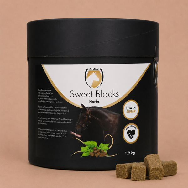 Excellent Horse Sweet Blocks Herbs 1,2KG