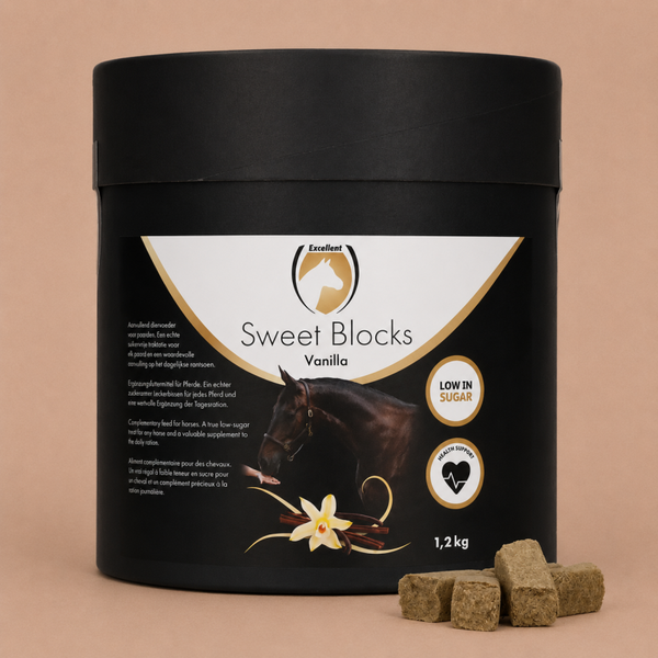 Excellent Horse Sweet Blocks Vanilla 1,2KG