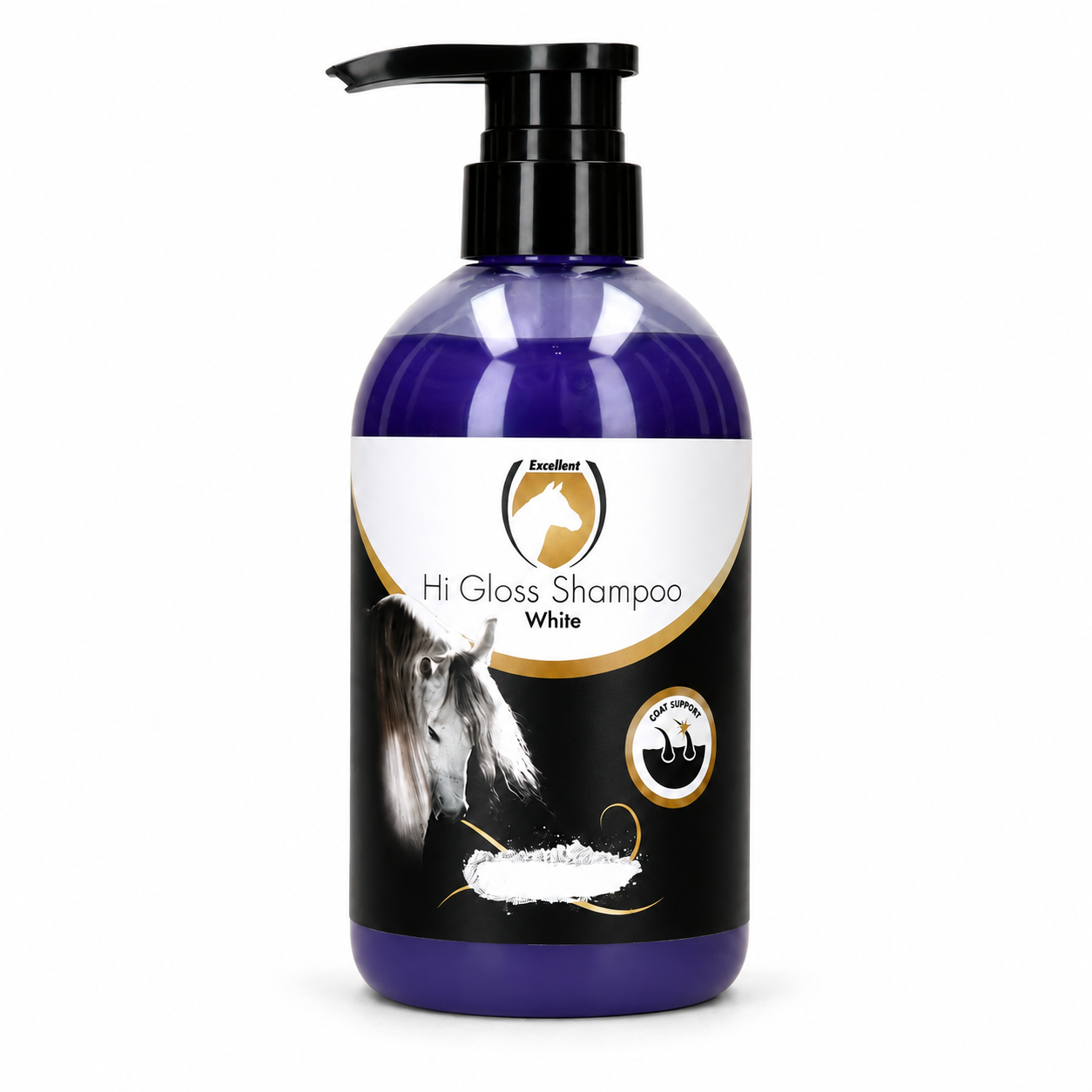 Excellent Horse Hi Gloss Shampoo White 500ML