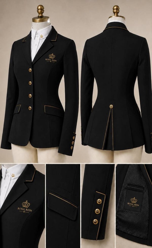 Royal Black Competition Jacket