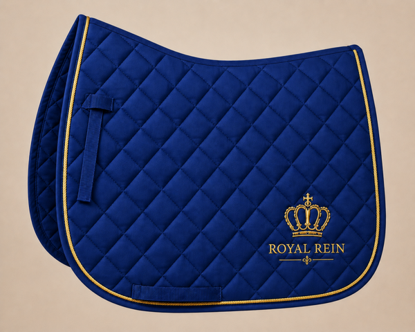 Royal Blue Crown Zadeldekje