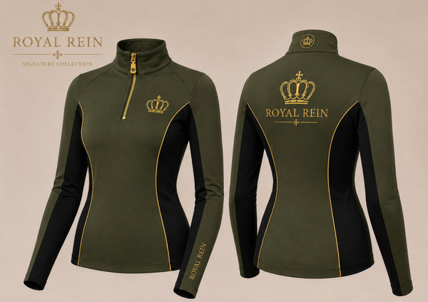 Royal Olive Rider Top