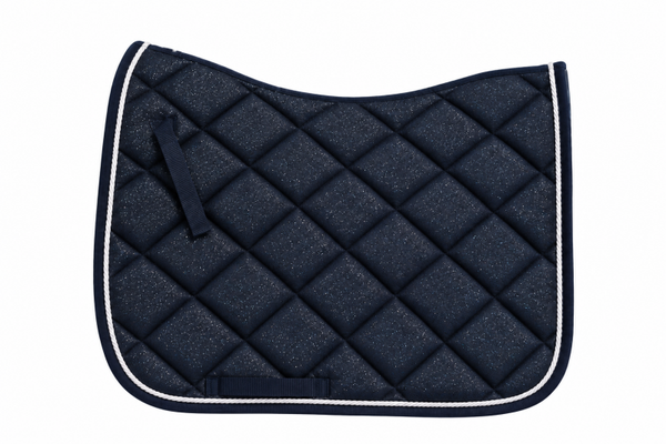 Sparkling Glitter Zadeldek Navy