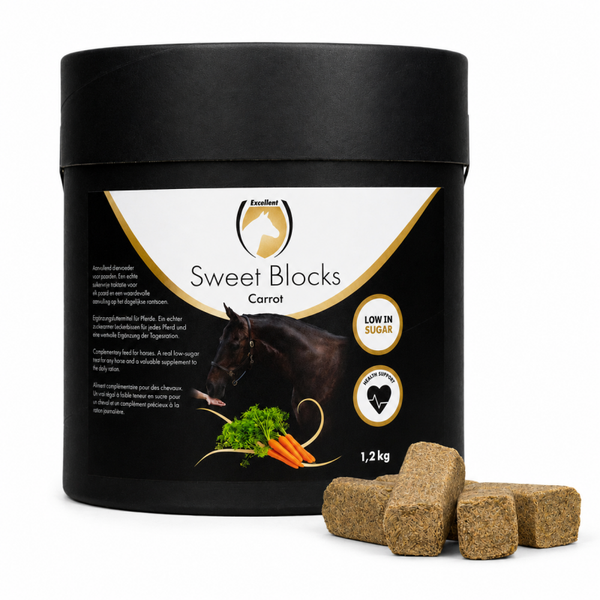 Excellent Horse Sweet Blocks Carrot 1,2KG