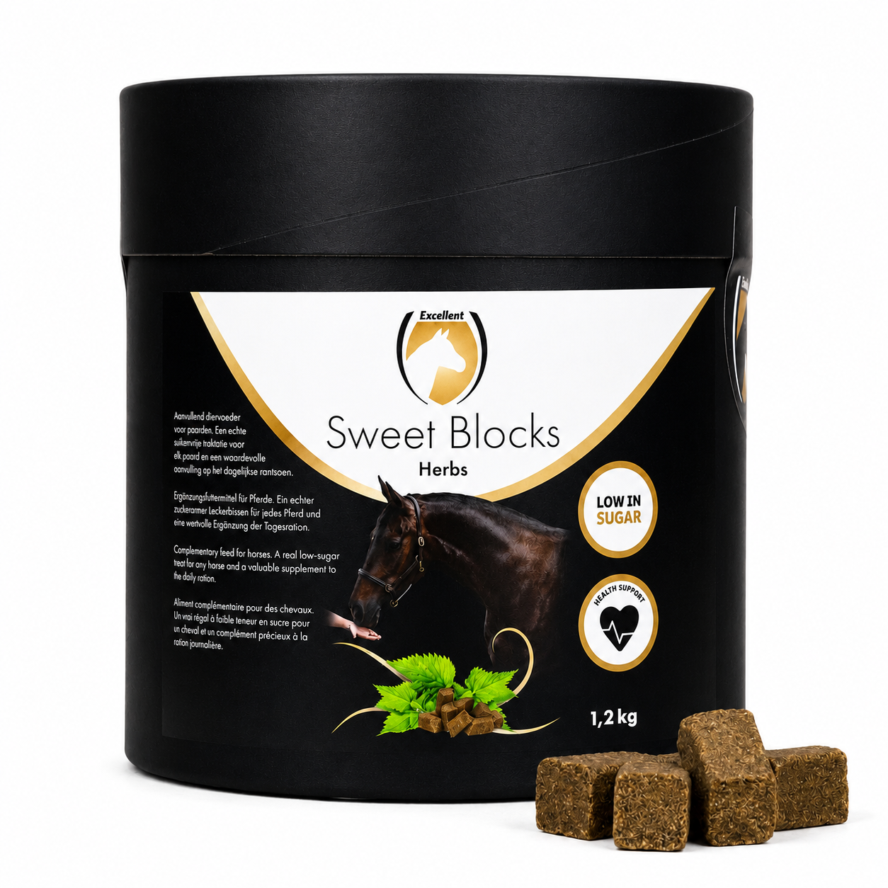 Excellent Horse Sweet Blocks Herbs 1,2KG