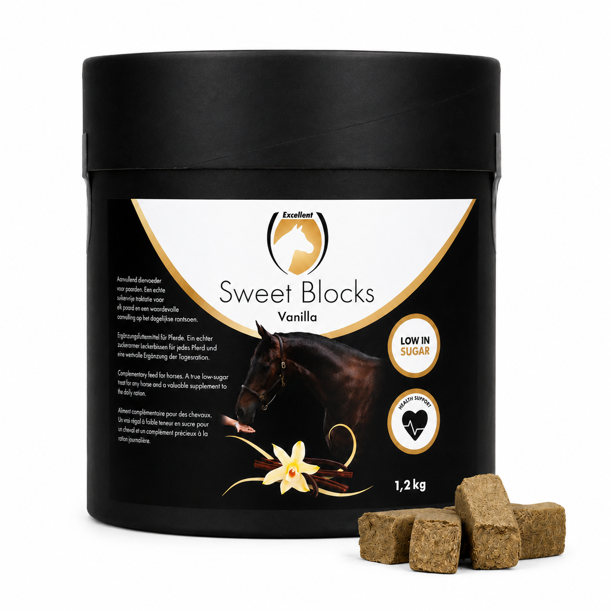 Excellent Horse Sweet Blocks Vanilla 1,2KG