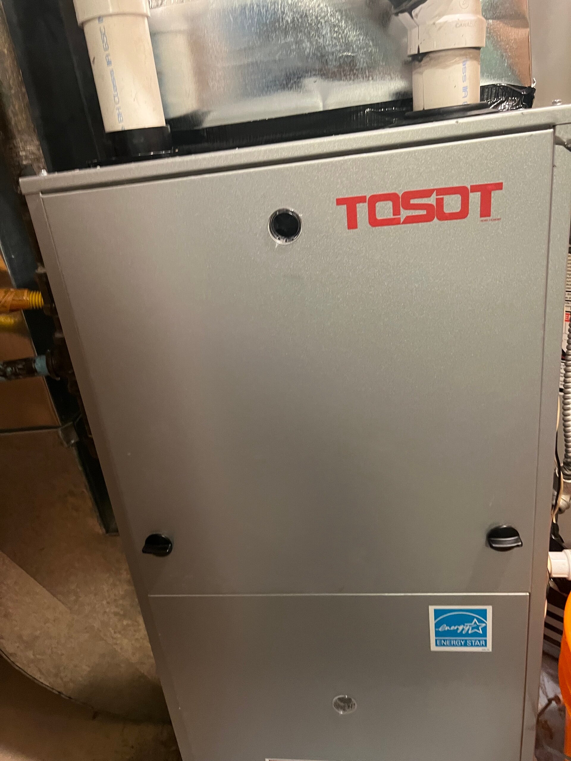 Tosot furnace no AC