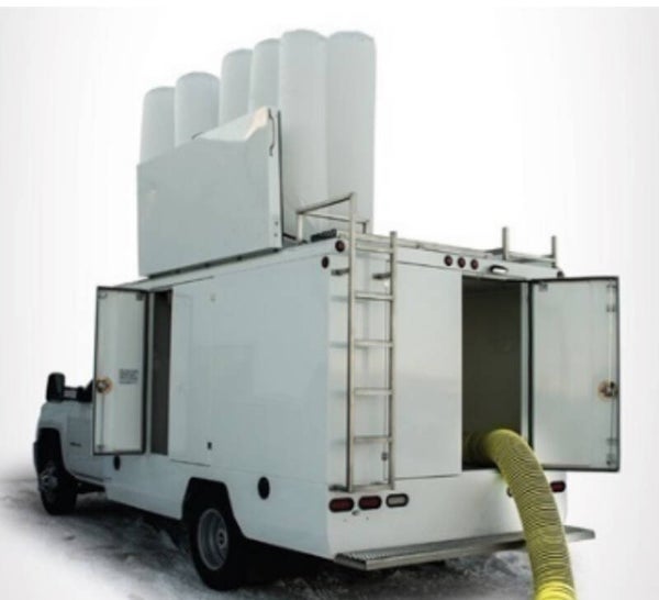 Full duct cleaning with disinfectant