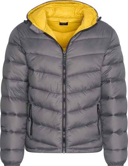 Padded Jack Antrachite met Capuchon