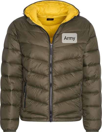 Padded Jack Army met Capuchon