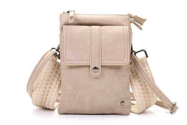 Dutch Telefoon-Schoudertas Tyler Taupe